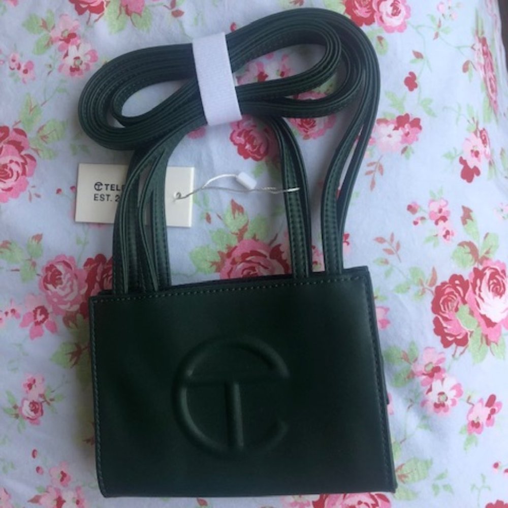 Small Dark Olive Telfar Bag